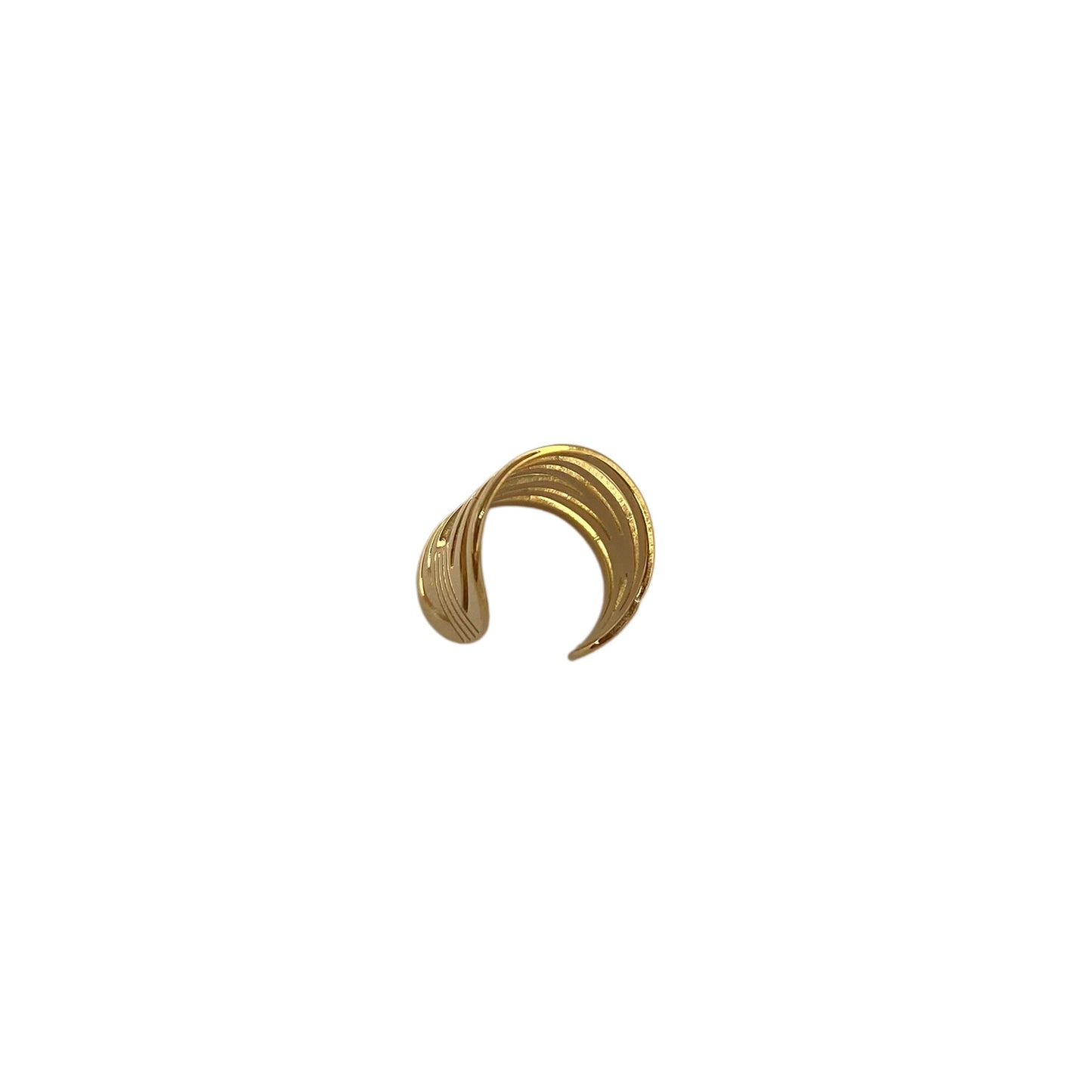 Orecchino Cuff rigato