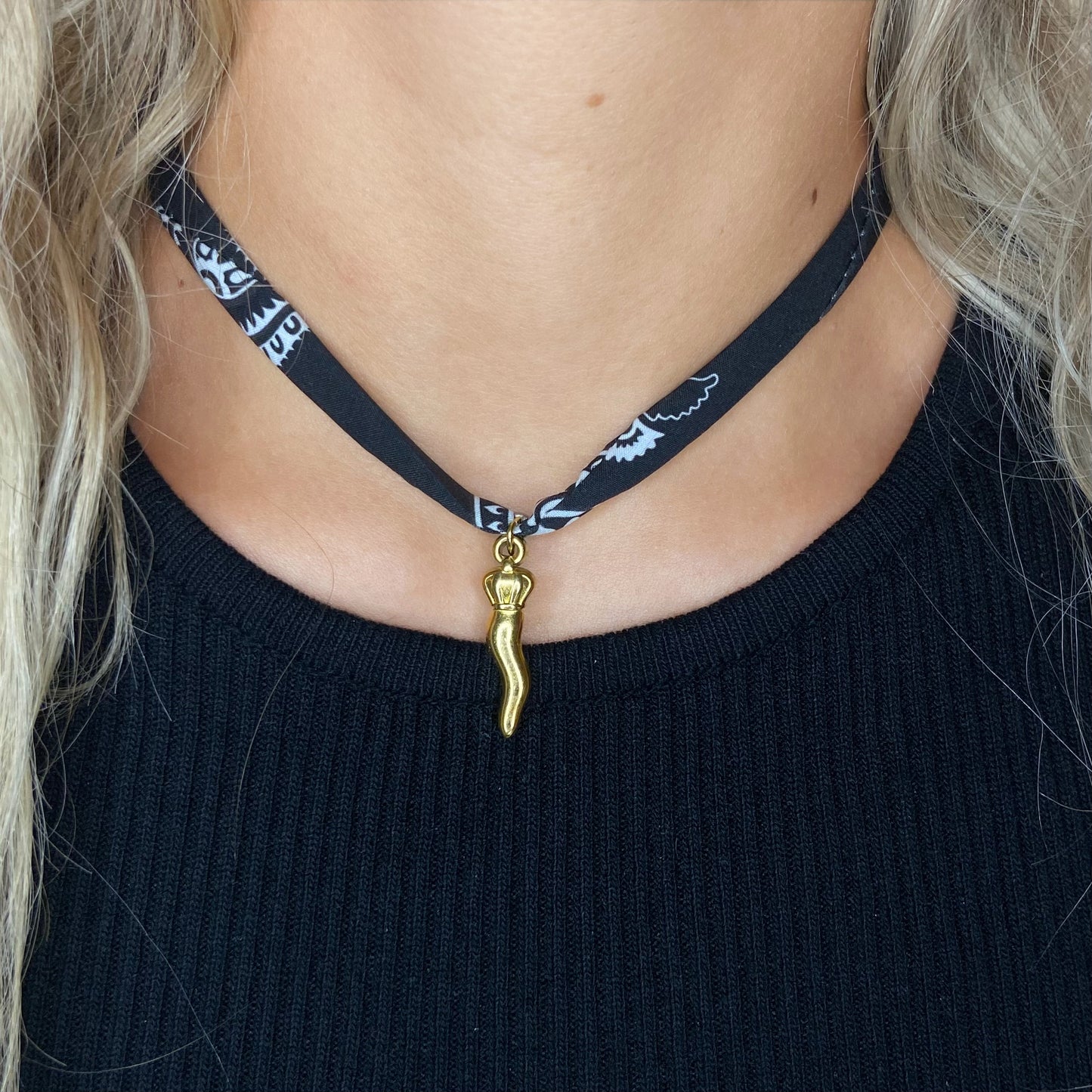 Collana Bandana Cornetto