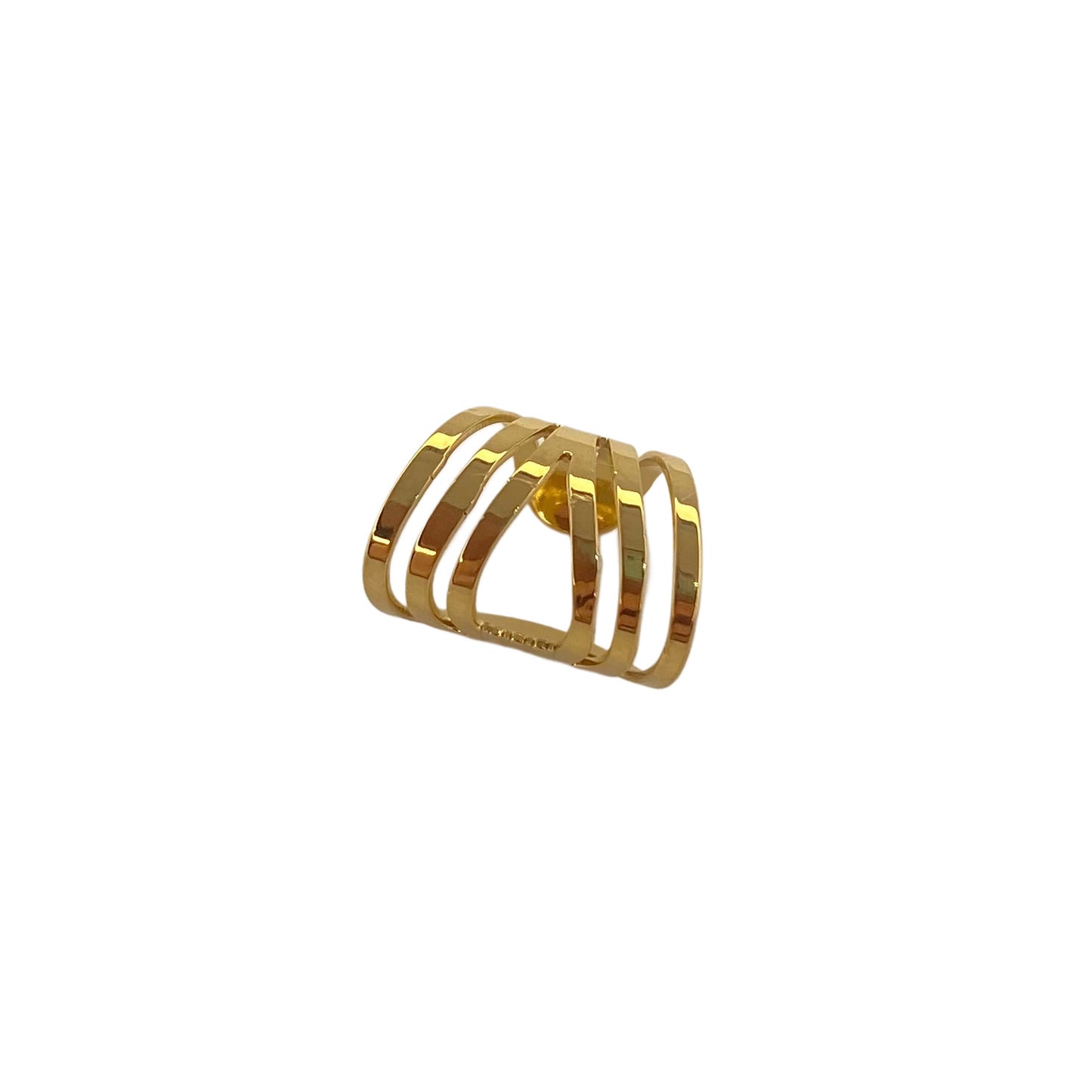 Orecchino Cuff rigato