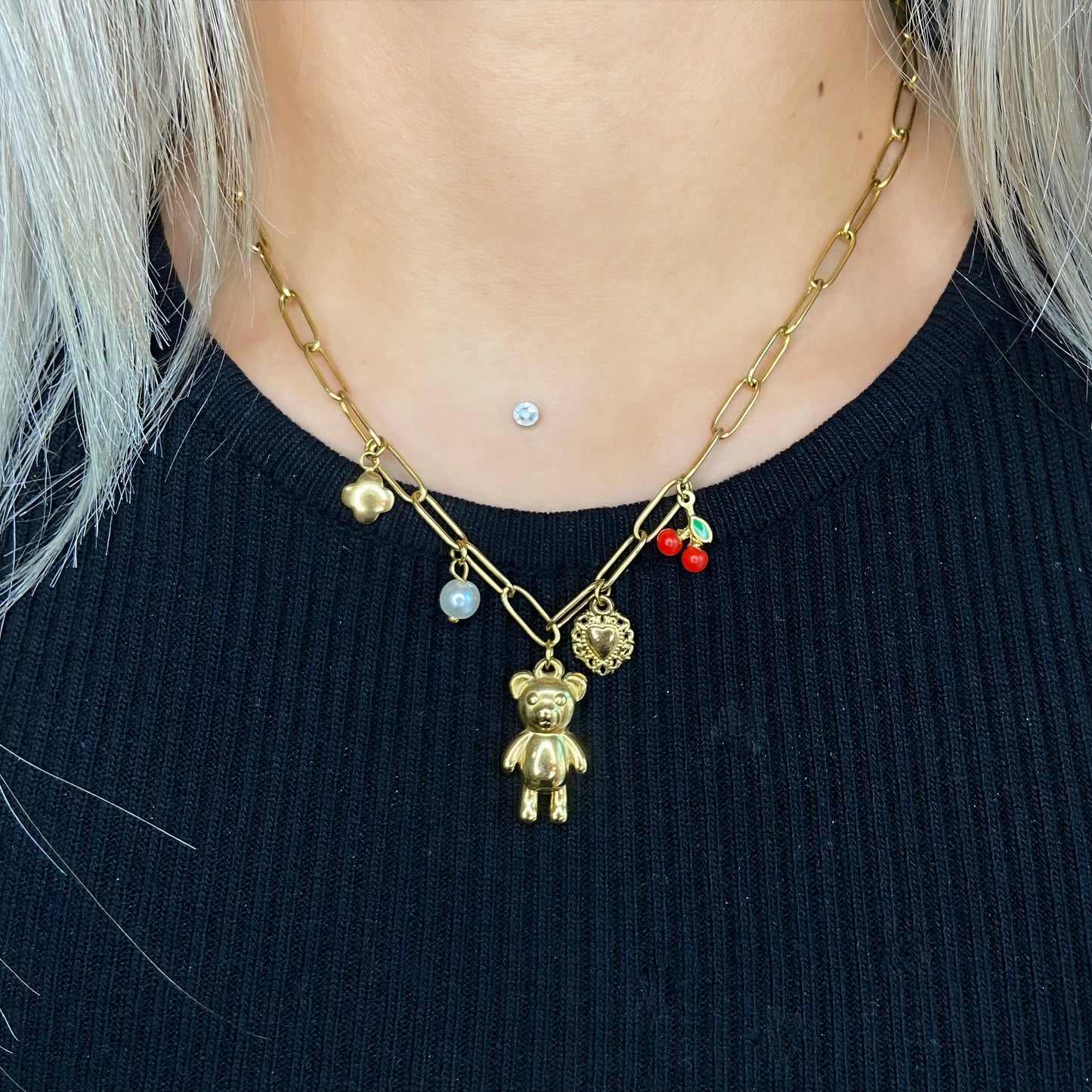 Collana Lucky Teddy