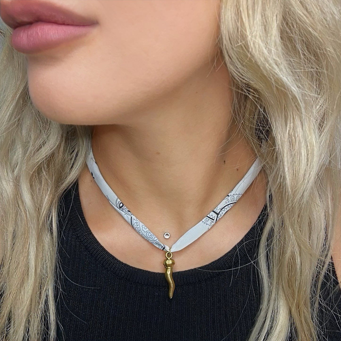 Collana Bandana Cornetto