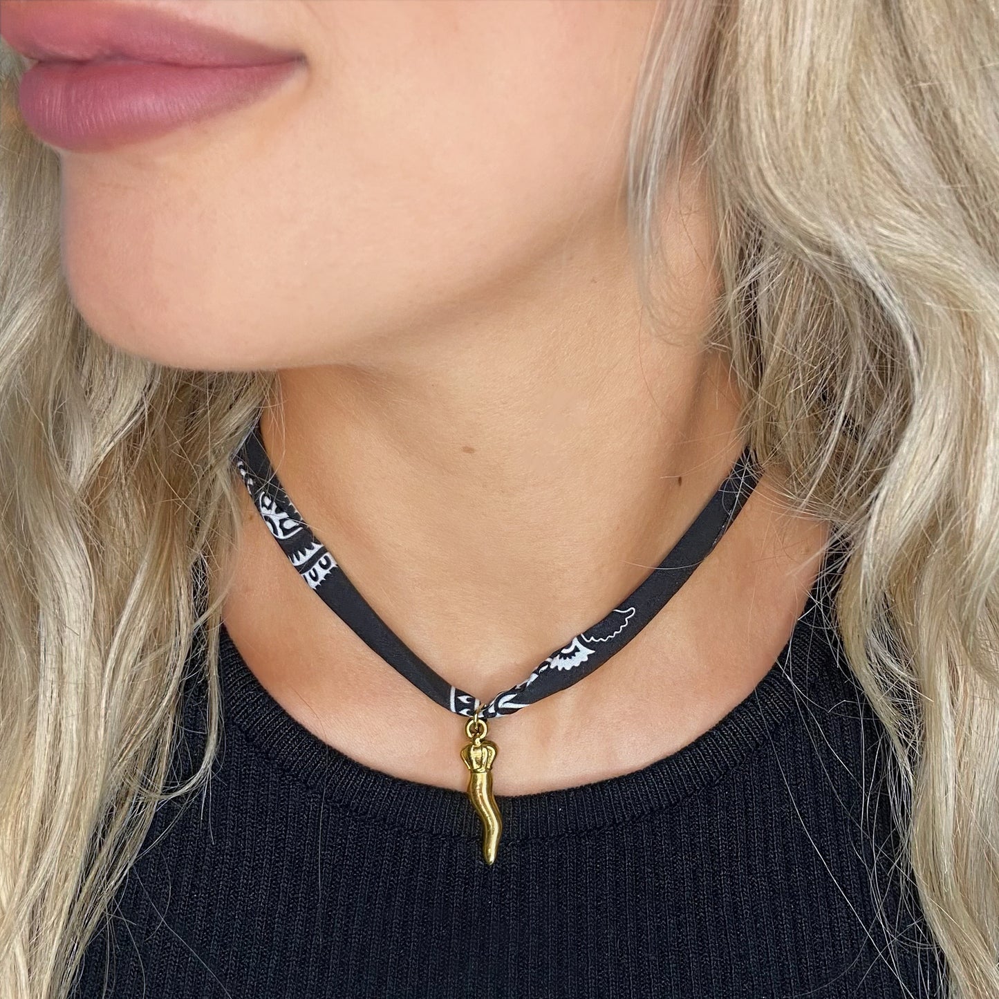 Collana Bandana Cornetto