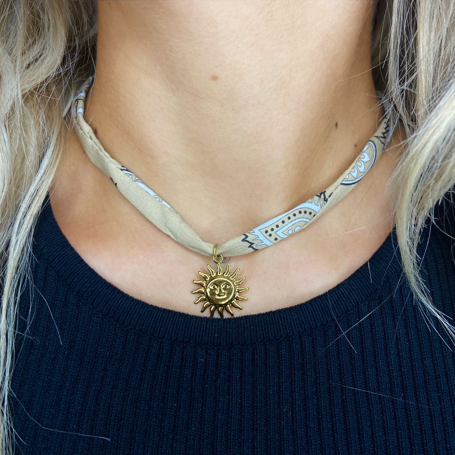 Collana Bandana Sole