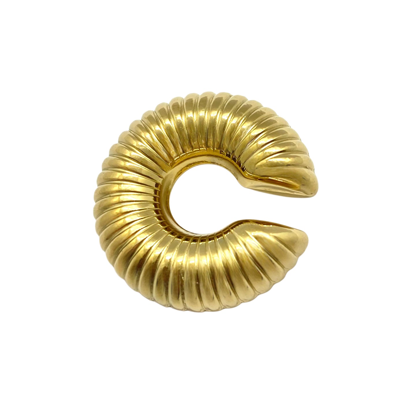 Orecchino Cuff Zigrinato