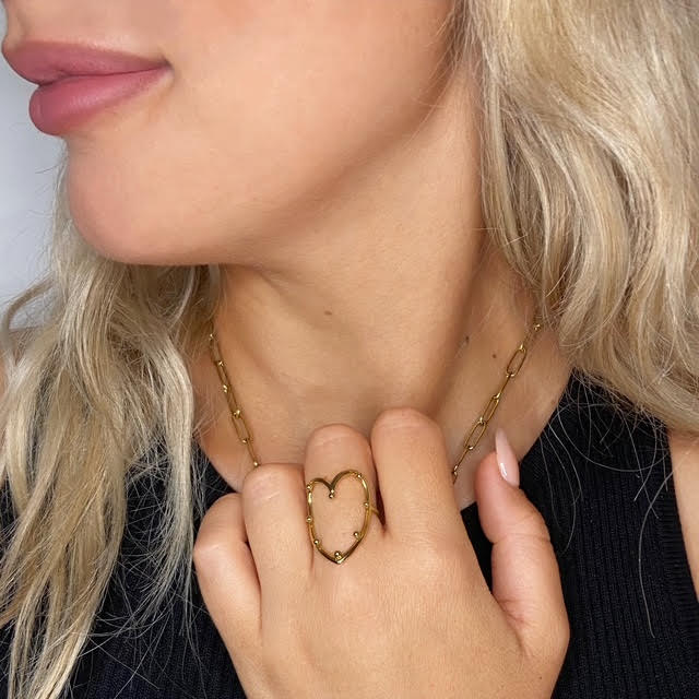 Anello Bold Heart