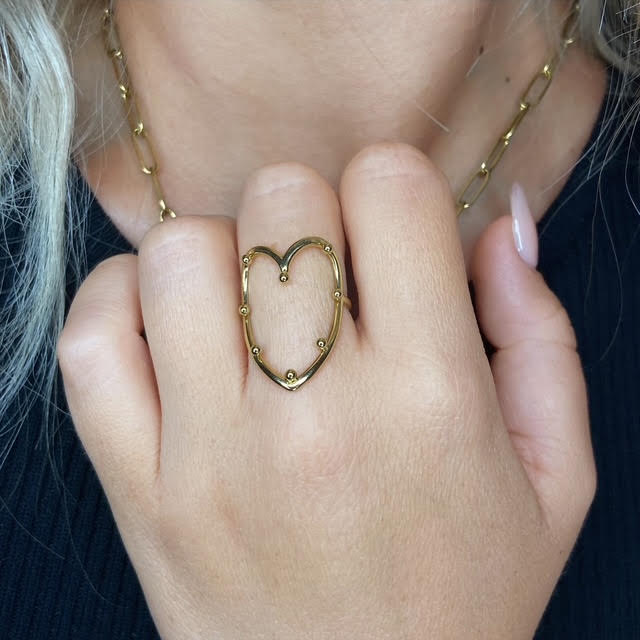 Anello Bold Heart