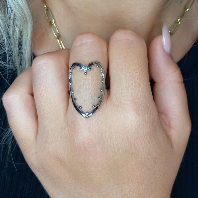Anello Bold Heart