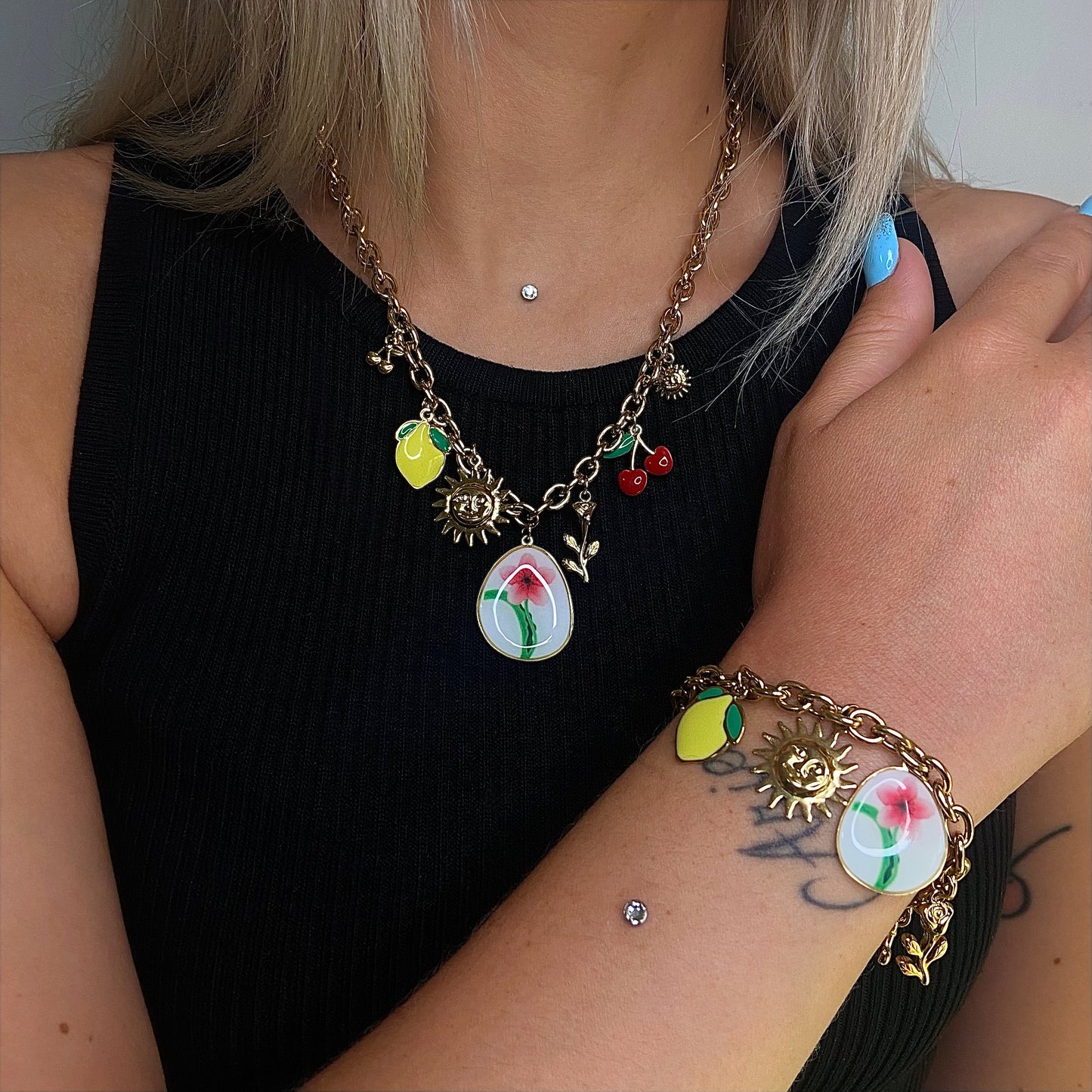Collana Amalfi Bloom