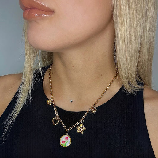 Collana Tulip Glow