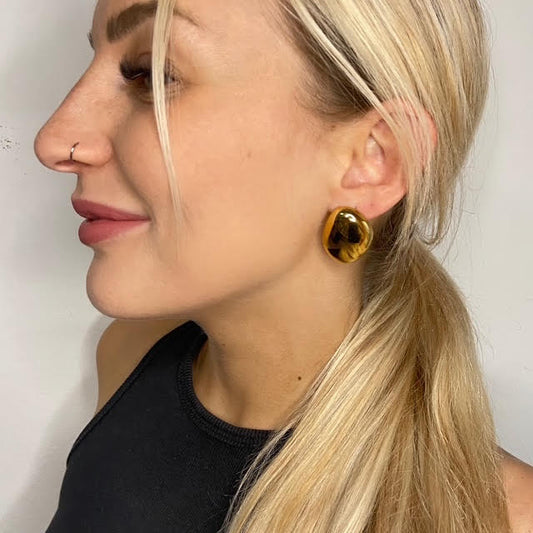 Orecchini Golden Stone